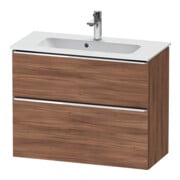 Duravit Waschtischunterschrank D-Neo Compact 81x37,2, ch/nb N, 1 Kast, 1 Ausz., wandhängend