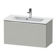 Duravit Waschtischunterschrank D-Neo Compact 81x37,2, chr/Beton ma, 1 Ausz., wandhängend