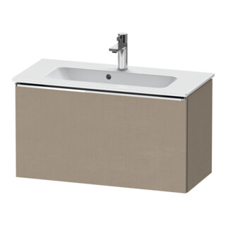 Duravit Waschtischunterschrank D-Neo Compact 81x37,2, chr/Leinen, 1 Ausz., wandhängend