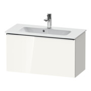 Duravit Waschtischunterschrank D-Neo Compact 81x37,2, chr/we hgl, 1 Ausz., wandhängend-1