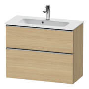 Duravit Waschtischunterschrank D-Neo Compact 81x37,2, ES geb/Ei N, 1 Kast, 1 A, wandhängend