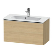 Duravit Waschtischunterschrank D-Neo Compact 81x37,2, ES geb/Ei Nat, 1 Ausz., wandhängend