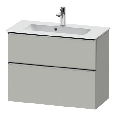 Duravit Waschtischunterschrank D-Neo Compact 81x37,2, ES geb/gr m, 1 Kast, 1 A, wandhängend