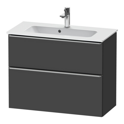 Duravit Waschtischunterschrank D-Neo Compact 81x37,2, ES geb/Gra m, 1 Kast, 1 A, wd