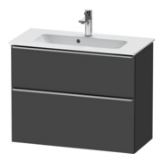 Duravit Waschtischunterschrank D-Neo Compact 81x37,2, ES geb/Gra m, 1 Kast, 1 A, wd