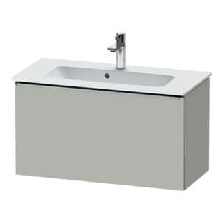 Duravit Waschtischunterschrank D-Neo Compact 81x37,2, ES geb/grau ma, 1 Ausz., wandhängend