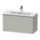 Duravit Waschtischunterschrank D-Neo Compact 81x37,2, ES geb/grau ma, 1 Ausz., wandhängend-1