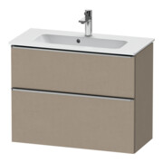 Duravit Waschtischunterschrank D-Neo Compact 81x37,2, ES geb/Lei, 1 Kast, 1 A, wandhängend