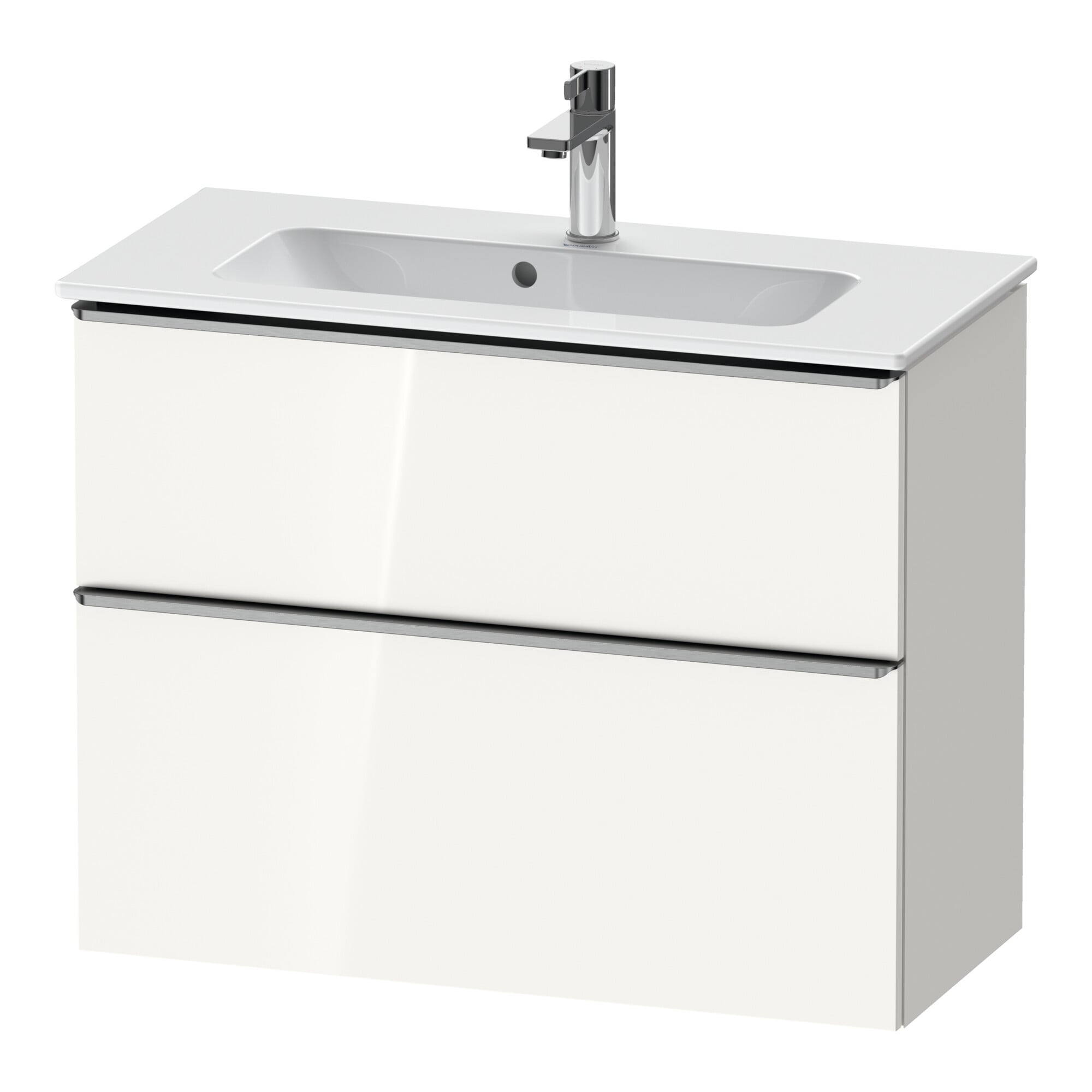 Duravit Waschtischunterschrank D-Neo Compact 81x37,2, ES geb/w g, 1 Kast, 1 A, wandhängend
