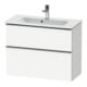 Duravit Waschtischunterschrank D-Neo Compact 81x37,2, ES geb/w m, 1 Kast, 1 A, wandhängend-1