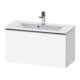 Duravit Waschtischunterschrank D-Neo Compact 81x37,2, ES geb/we ma, 1 Ausz., wandhängend-1