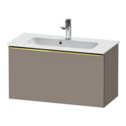 Duravit Waschtischunterschrank D-Neo Compact 81x37,2, g pol/Basalt ma, 1 Ausz., wandhängend