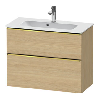 Duravit Waschtischunterschrank D-Neo Compact 81x37,2, g pol/Ei N, 1 Kast, 1 A, wandhängend