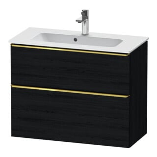 Duravit Waschtischunterschrank D-Neo Compact 81x37,2, g pol/Ei s, 1 Kast, 1 A, wandhängend