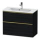 Duravit Waschtischunterschrank D-Neo Compact 81x37,2, g pol/Ei s, 1 Kast, 1 A, wandhängend-1