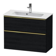 Duravit Waschtischunterschrank D-Neo Compact 81x37,2, g pol/Ei s, 1 Kast, 1 A, wandhängend