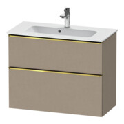 Duravit Waschtischunterschrank D-Neo Compact 81x37,2, g pol/Lei, 1 Kast, 1 A, wandhängend