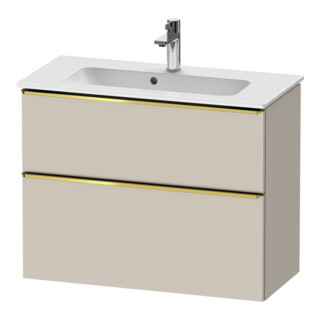 Duravit Waschtischunterschrank D-Neo Compact 81x37,2, g pol/Tau m, 1 Kast, 1 A, wandhängend