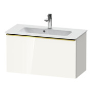 Duravit Waschtischunterschrank D-Neo Compact 81x37,2, g pol/weiß hgl, 1 Ausz., wandhängend