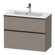 Duravit Waschtischunterschrank D-Neo Compact 81x37,2, sw/Bas m, 1 Kast, 1 A, wandhängend