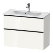 Duravit Waschtischunterschrank D-Neo Compact 81x37,2, sw/w g, 1 Kast, 1 Ausz., wandhängend-1