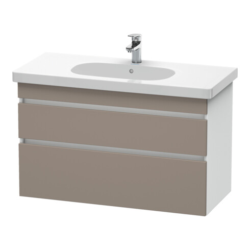 Duravit Waschtischunterschrank DuraStyle 100x45,3cm, ba m/we ma, 2 SchKa., wandhängend