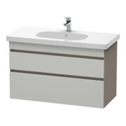 Duravit Waschtischunterschrank DuraStyle 100x45,3cm, betg/ba ma, 2 SchKa., wandhängend