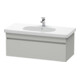 Duravit Waschtischunterschrank DuraStyle 100x45,3cm, betongr ma, 1 Ausz., wandhängend-1