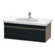 Duravit Waschtischunterschrank DuraStyle 100x45,3cm, E sw/Bas ma, 1 Ausz., wandhängend-1