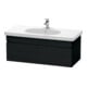 Duravit Waschtischunterschrank DuraStyle 100x45,3cm, Ei sw, 1 Auszug, wandhängend-1
