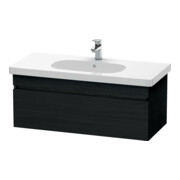 Duravit Waschtischunterschrank DuraStyle 100x45,3cm, Ei sw, 1 Auszug, wandhängend