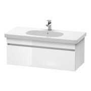 Duravit Waschtischunterschrank DuraStyle 100x45,3cm, Ei sw/we ma, 1 Ausz., wandhängend-2