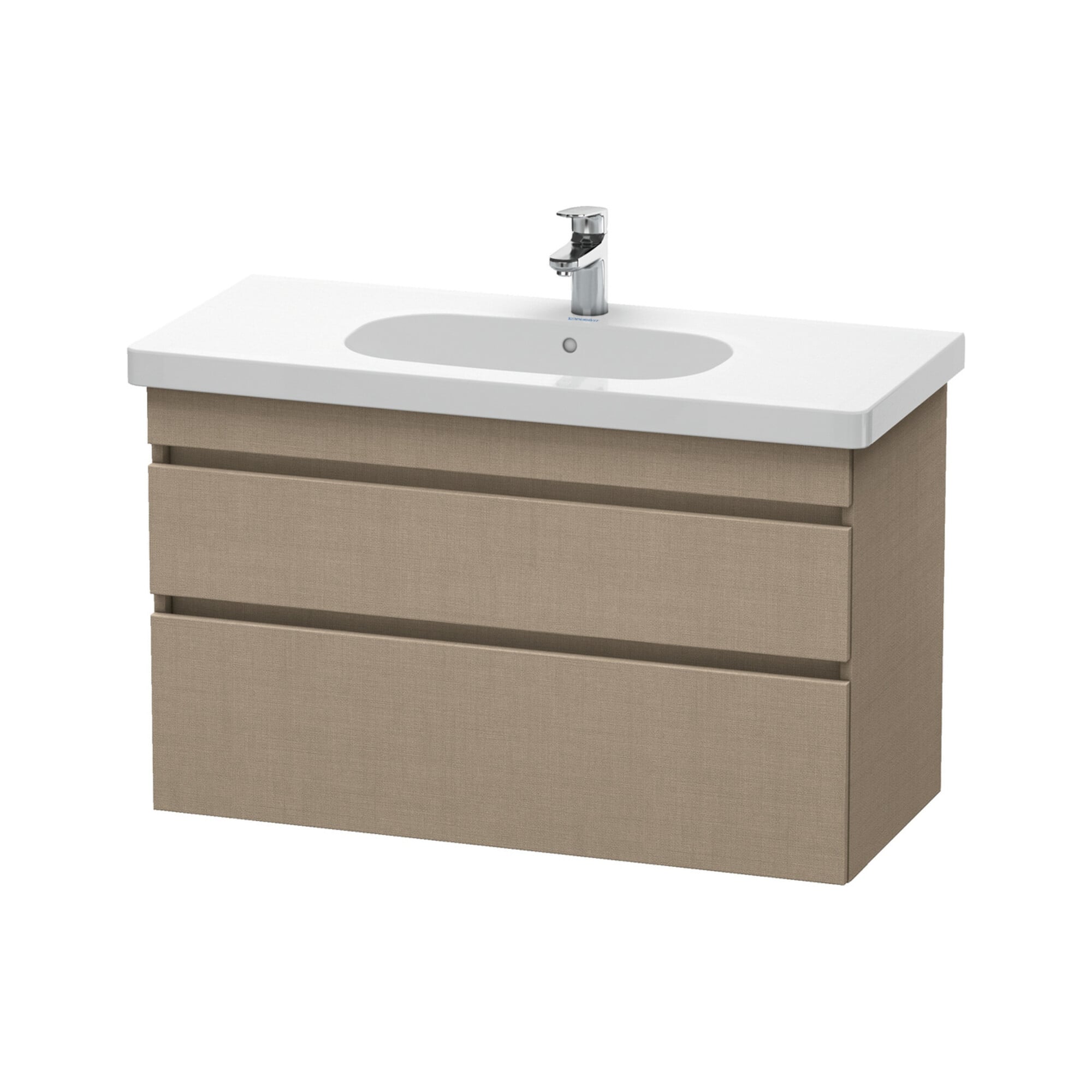 Duravit Waschtischunterschrank DuraStyle 100x45,3cm, lei, 2 SchKa., wandhängend