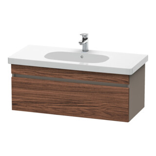 Duravit Waschtischunterschrank DuraStyle 100x45,3cm, N dk/b ma, 1 Ausz., wandhängend