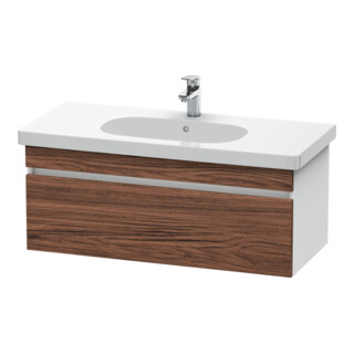 Duravit Waschtischunterschrank DuraStyle 100x45,3cm, N dk/we ma, 1 Ausz., wandhängend
