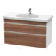 Duravit Waschtischunterschrank DuraStyle 100x45,3cm, N na/we ma, 2 SchKa., wandhängend-1