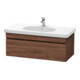 Duravit Waschtischunterschrank DuraStyle 100x45,3cm, Nussb dkl., 1 Ausz., wandhängend-1