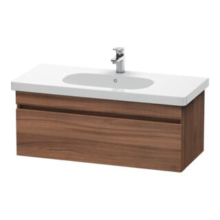 Duravit Waschtischunterschrank DuraStyle 100x45,3cm, Nussb Nat, 1 Ausz., wandhängend