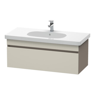 Duravit Waschtischunterschrank DuraStyle 100x45,3cm, tau/bas ma, 1 Ausz., wandhängend