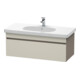 Duravit Waschtischunterschrank DuraStyle 100x45,3cm, tau/bas ma, 1 Ausz., wandhängend-1