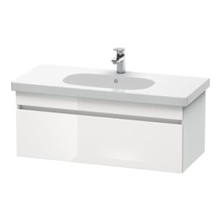 Duravit Waschtischunterschrank DuraStyle 100x45,3cm, w hgl/we ma, 1 Ausz., wandhängend