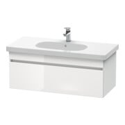 Duravit Waschtischunterschrank DuraStyle 100x45,3cm, w hgl/we ma, 1 Ausz., wandhängend