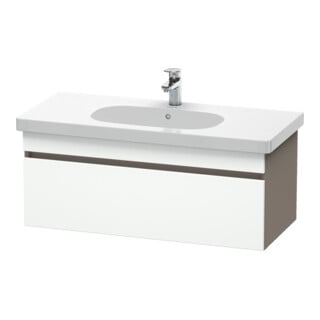 Duravit Waschtischunterschrank DuraStyle 100x45,3cm, we. m/bas ma, 1 Ausz., wandhängend