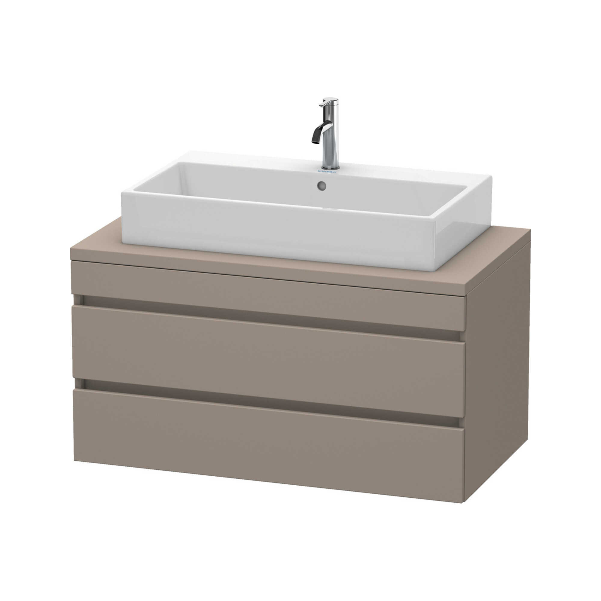Duravit Waschtischunterschrank DuraStyle 100x54,8cm, bas. ma, f Kons, 2 SchKa.