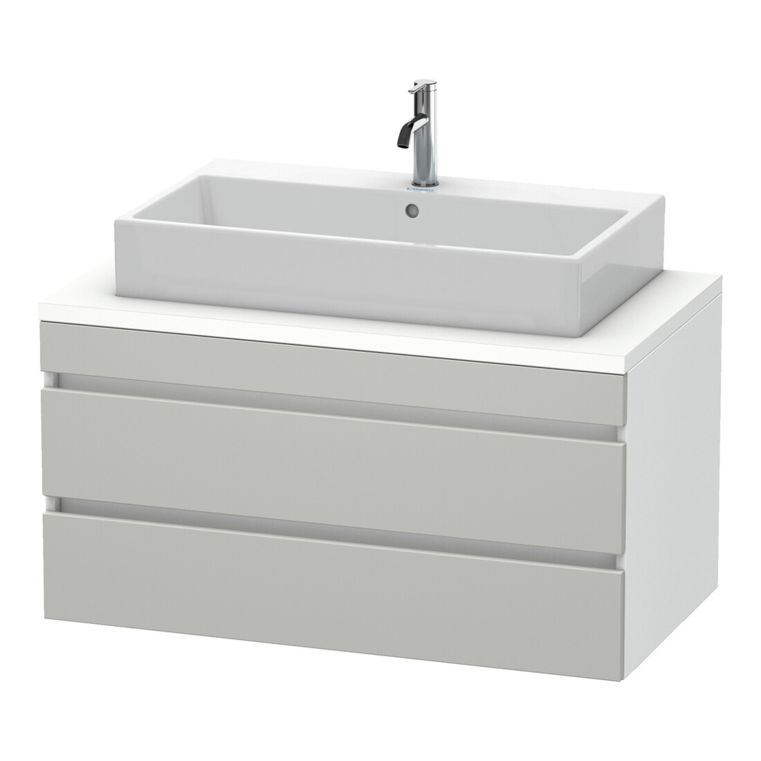 Duravit Waschtischunterschrank DuraStyle 100x54,8cm, betgr/we m, f Kons, 2 SchKa.