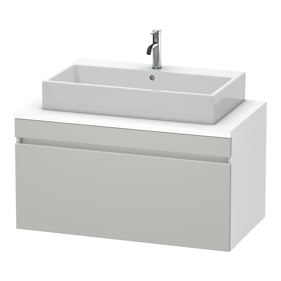 Duravit Waschtischunterschrank DuraStyle 100x54,8cm, betgr/we ma, f Kons, 1 Ausz.
