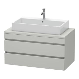 Duravit Waschtischunterschrank DuraStyle 100x54,8cm, betongr ma, f Kons, 2 SchKa.