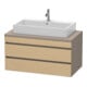 Duravit Waschtischunterschrank DuraStyle 100x54,8cm, E nat/b ma, f Kons, 2 SchKa.-1