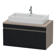 Duravit Waschtischunterschrank DuraStyle 100x54,8cm, E sw/Bas ma, f Kons, 1 Ausz.-1