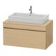 Duravit Waschtischunterschrank DuraStyle 100x54,8cm, Ei Nat, f Konsole, 1 Auszug-1